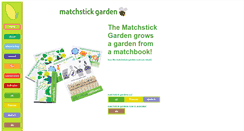 Desktop Screenshot of matchstickgarden.com